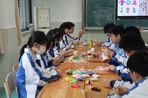 成都石室天府中学国际部粘土手工DIY