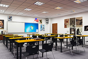 青岛博格思加州学校校园环境