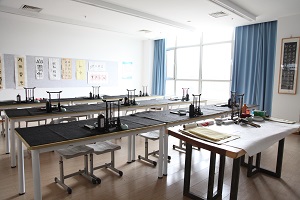 北京市朝阳区博雅明悦学校书法教室
