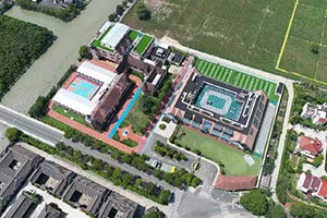 上海励滕伯克曼学校俯瞰图